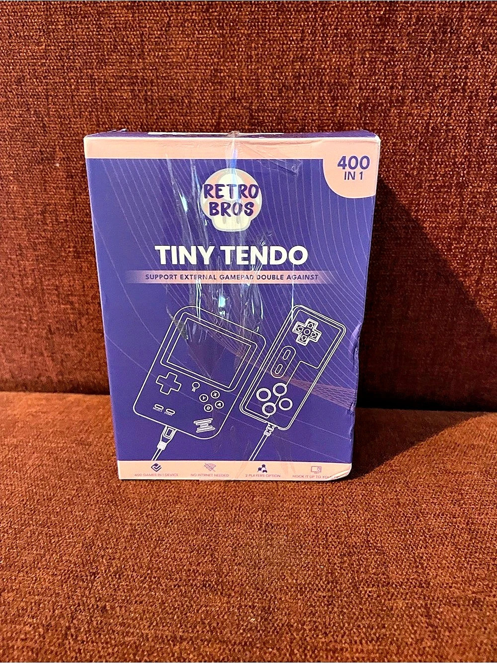 Retro Bros Tiny Tendo 400 in 1 Handheld Console